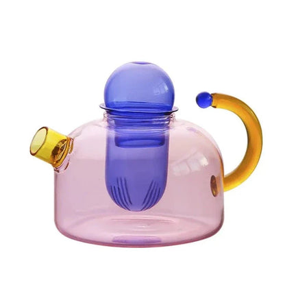 PrismGlass | Colorful Elegant Borosilicate Tea Set for Tea Lovers 10