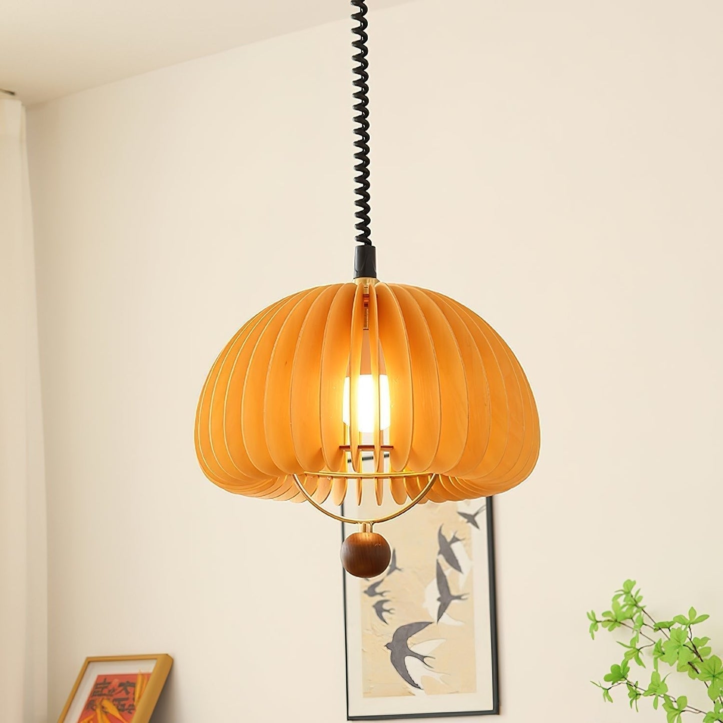 PumpkinShade – Modern Adjustable Pendant Light