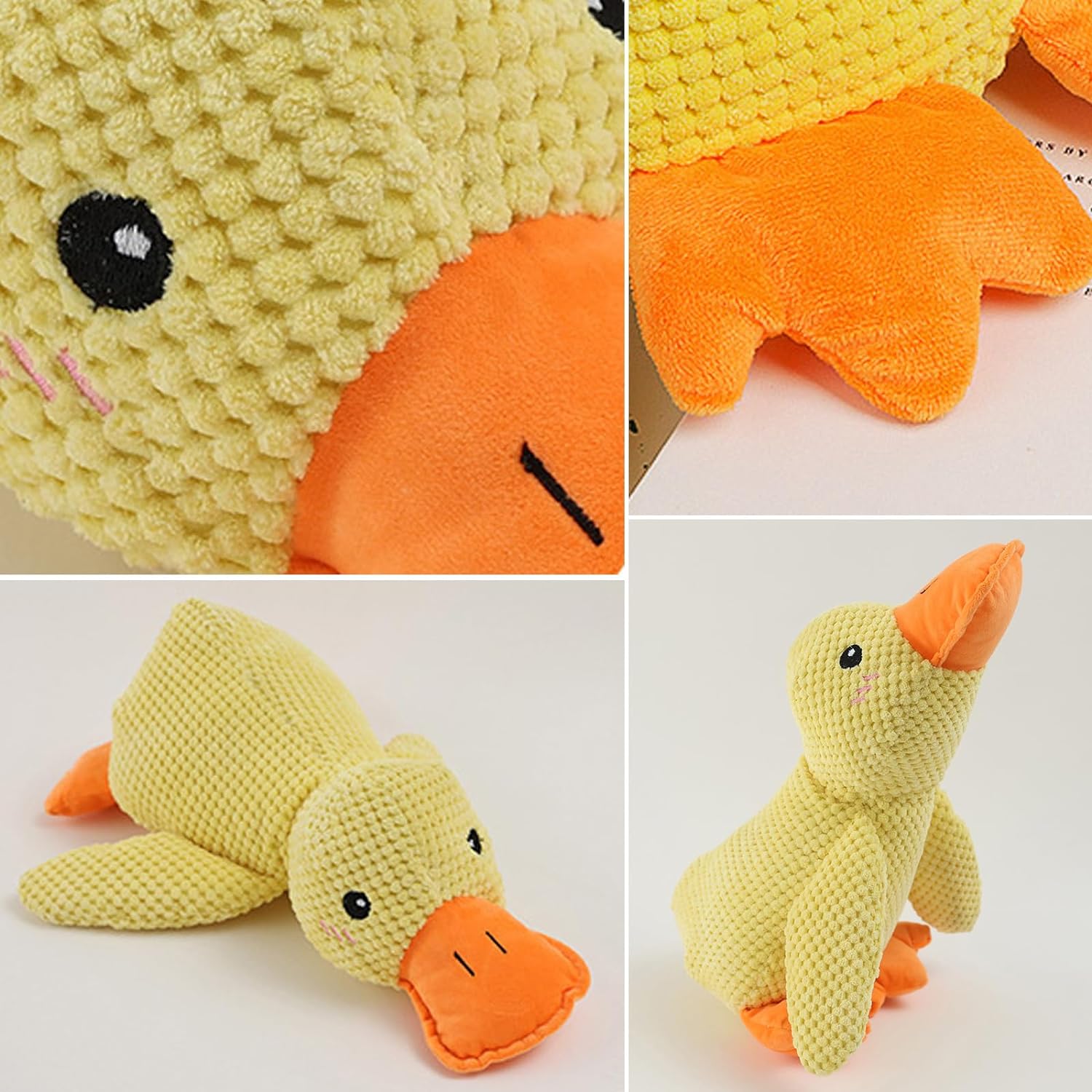 QuackMate | Interactive Plush Duck Dog Toy with Quacking Sound 7