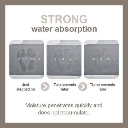 Quick -drying, super absorbing bathing mat - aquacomfort 2
