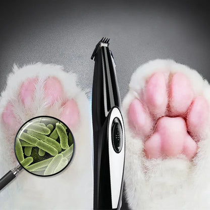 Wireless Dog Grooming Clippers, Professional Pet Trimmer for Sensitive Areas, USB Rechargeable, Quiet Operation, Stainless Steel-4