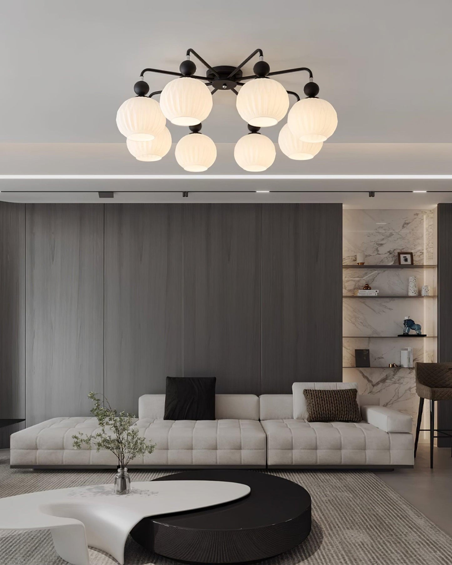 LuxeAura - Deckenlampe mit von Renee inspiriertem Design und warmem Licht