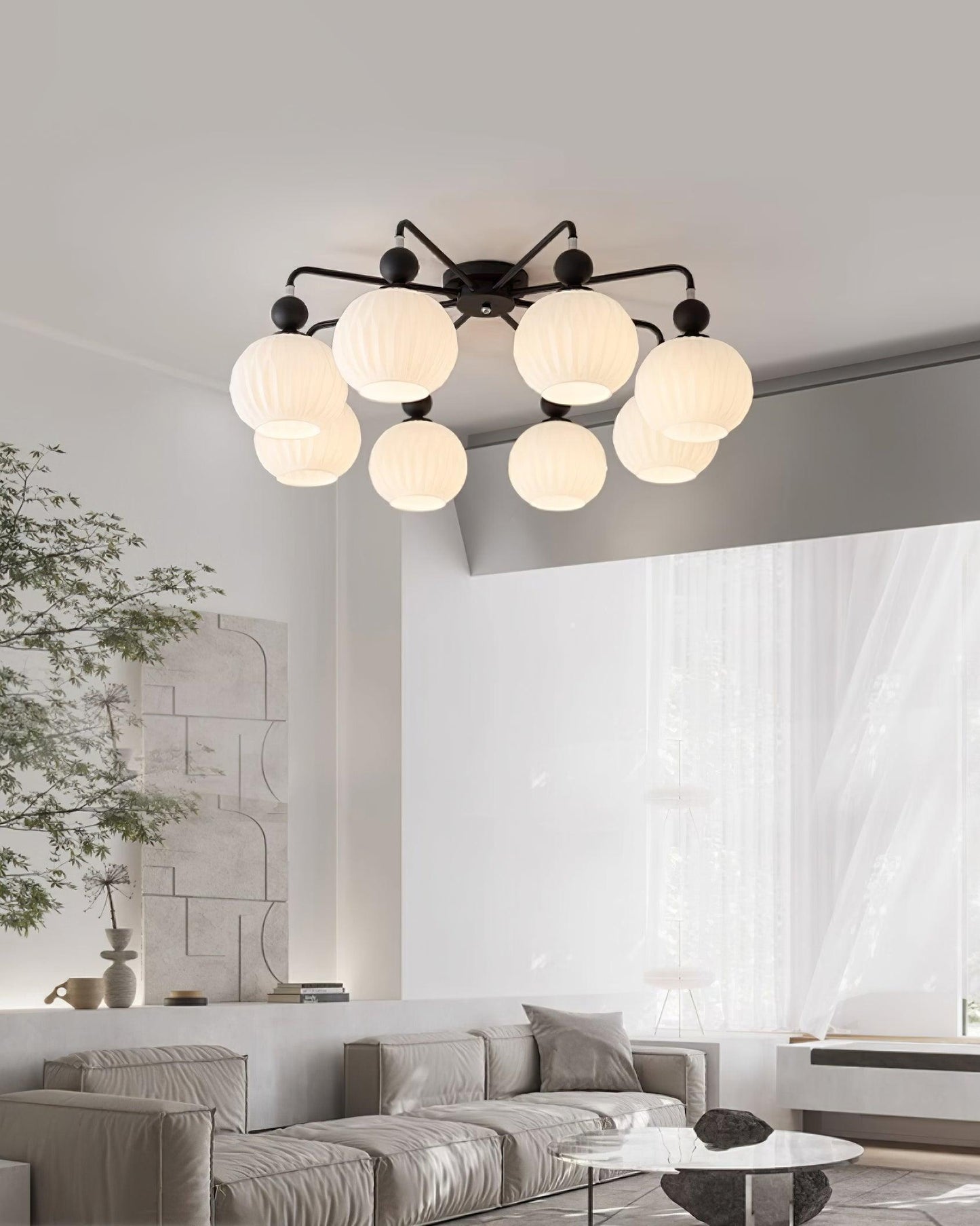 LuxeAura - Deckenlampe mit von Renee inspiriertem Design und warmem Licht