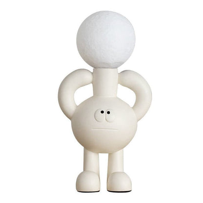 RoboLuxe - Table Lamp with Robot-Inspired Design and Cozy Illumination