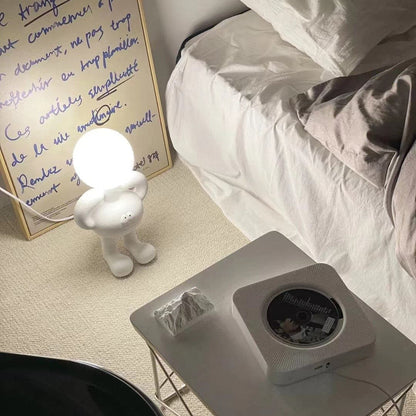 RoboLuxe - Table Lamp with Robot-Inspired Design and Cozy Illumination