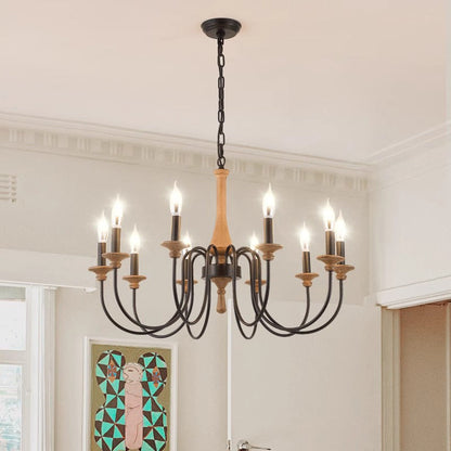 Resy's Vintage chandelier for bedroom 1