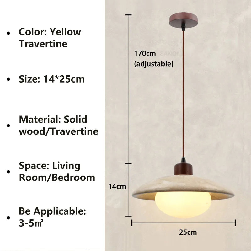 SculptLuxe – Lampa wisząca inspirowana Wabi Sabi