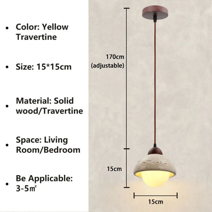 SculptLuxe – Lampa wisząca inspirowana Wabi Sabi