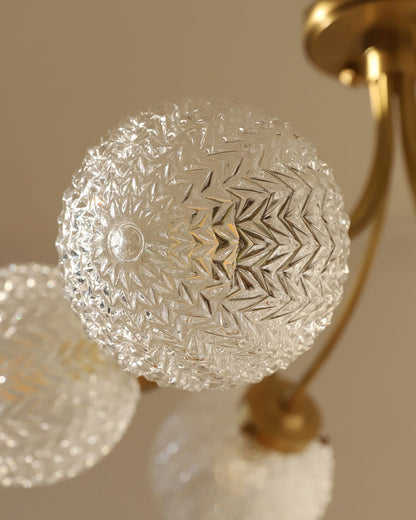 RetroGlow - Deckenlampe im Vintage-Glas-Stil mit warmem Ambiente