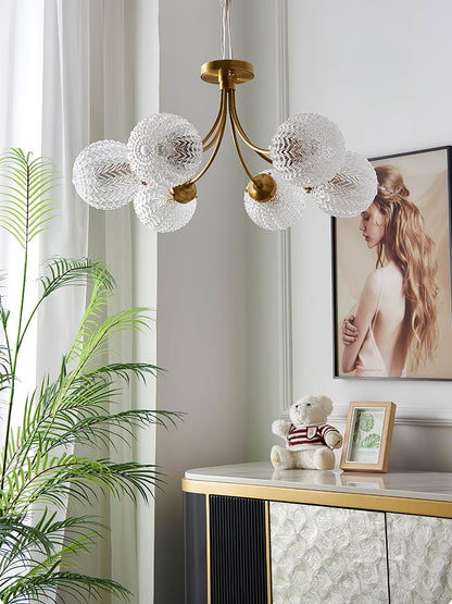 RetroGlow - Deckenlampe im Vintage-Glas-Stil mit warmem Ambiente