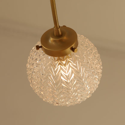 RetroGlow - Deckenlampe im Vintage-Glas-Stil mit warmem Ambiente