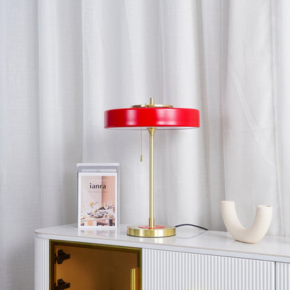 ElegantGlow – Lampada da Tavolo in Metallo e Acrilico Senza Tempo