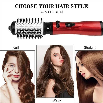 Revolveglam – 3-in-1 Electric Hair Styler with Blow-Dryer, Brush, and Curling Iron Function 7
