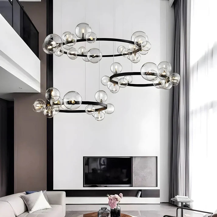 Ring chandelier by Alyse 3