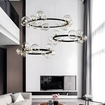 Ring chandelier by Alyse 3
