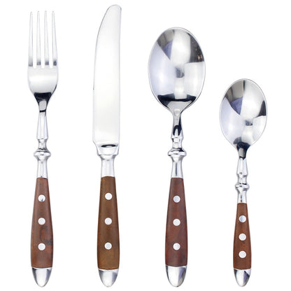 RivetCraft | Elegant Vintage Stainless Steel Cutlery Set 1