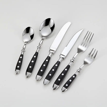 RivetCraft | Elegant Vintage Stainless Steel Cutlery Set 3