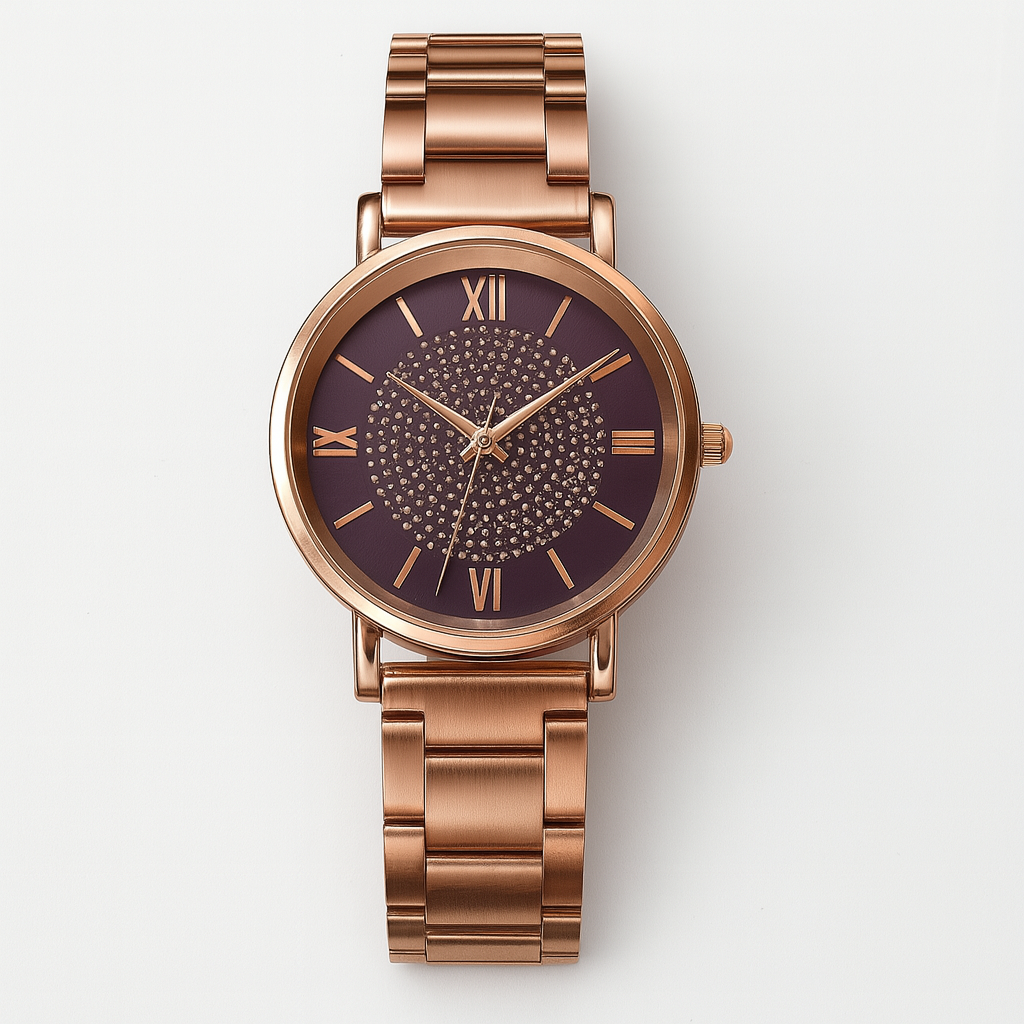 RoseGold Elegance | Timeless Elegant Luxury Watch for Any Occasion 0