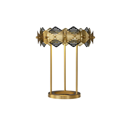 LuxeCrimson - Table Lamp with Timeless Design and Warm Red Elegance