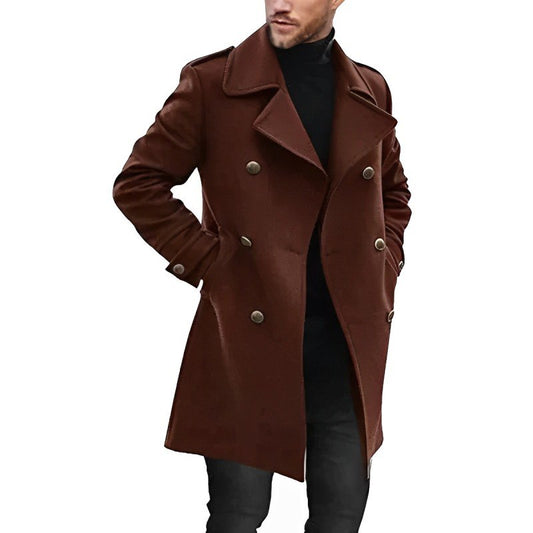 Ruben | Winter peacoat for men 0
