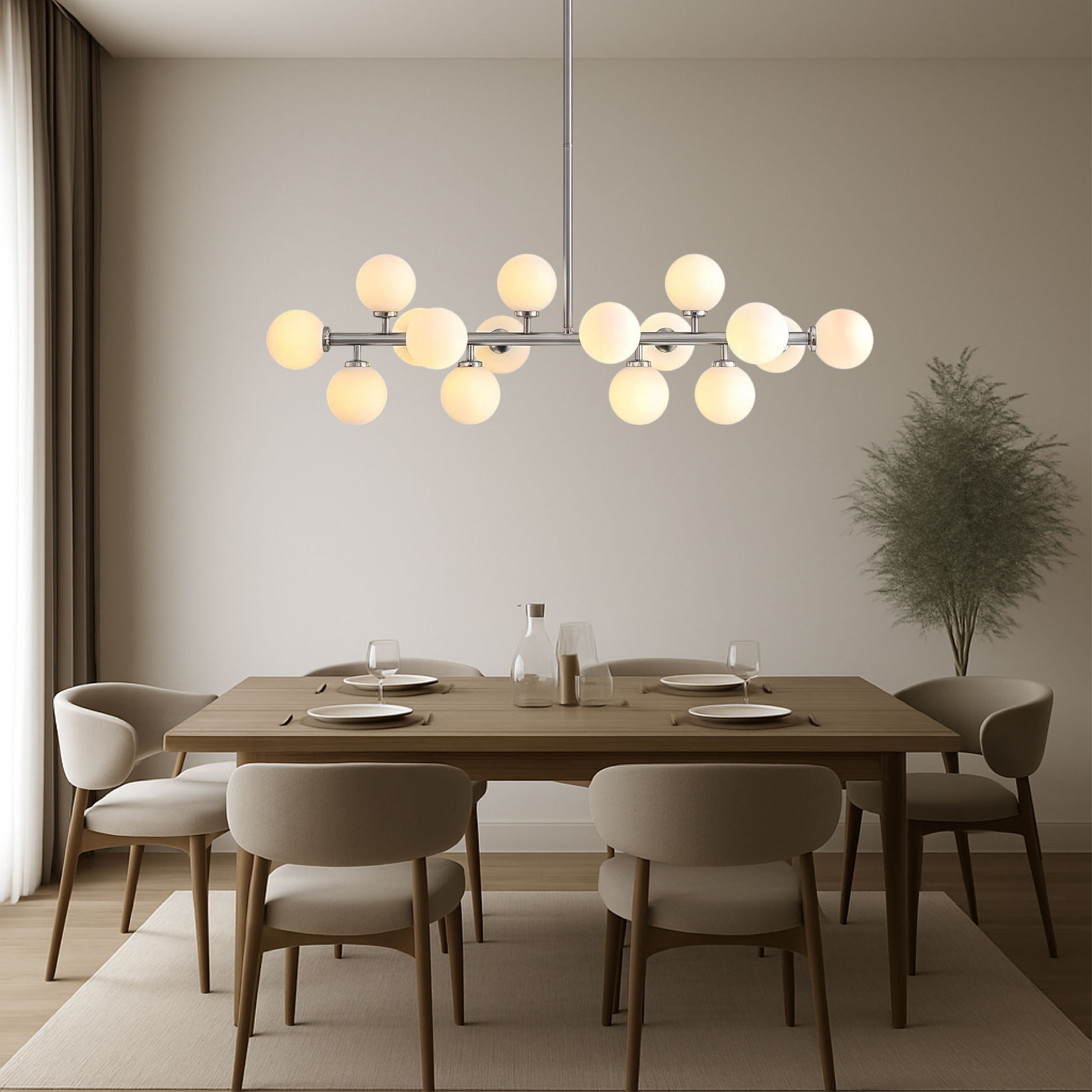 Rudy's 16-piece kitchen table pendant lamp 3