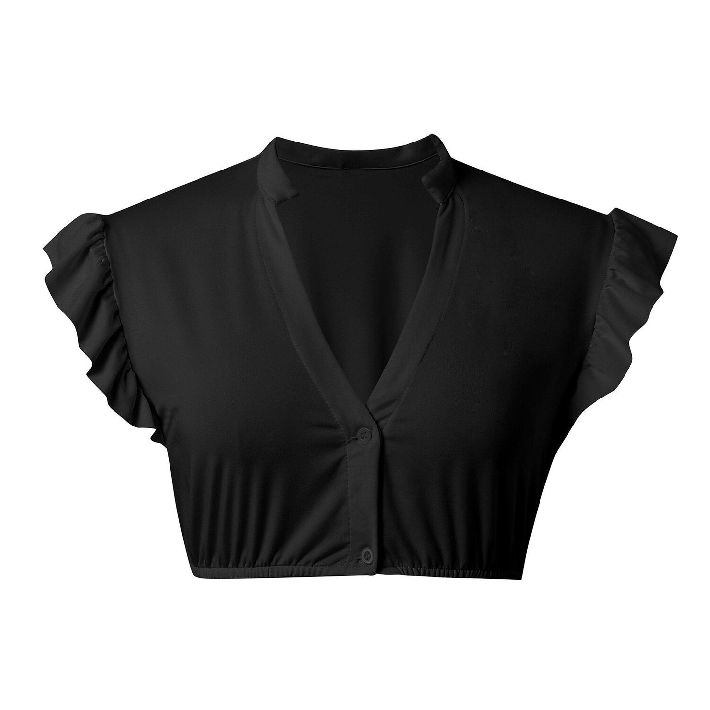 Ruffled women's blouse for dirndl – Oktoberfest | Traditional design with a romantic flair 1