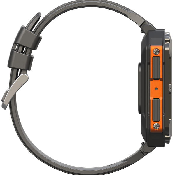 Rugged Smartwatch with Gorilla Glass, Stainless Steel, Waterproof Fitness Tracker – Heart Rate Monitor 4