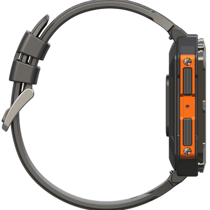 Rugged Smartwatch with Gorilla Glass, Stainless Steel, Waterproof Fitness Tracker – Heart Rate Monitor 4