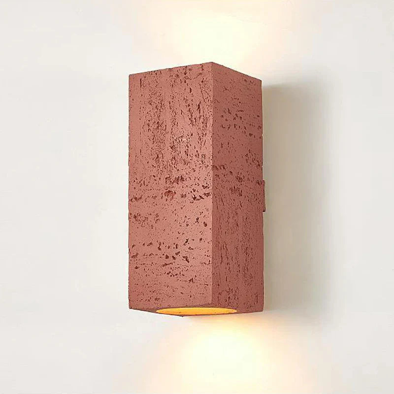 RusticCement - Lampa Ścienna Wabi-Sabi