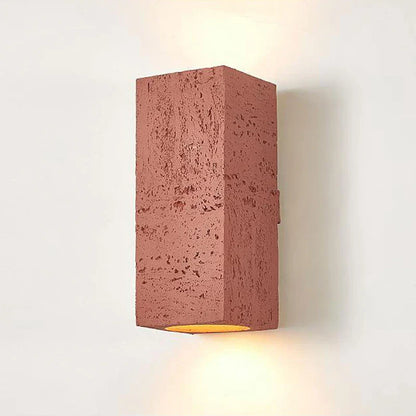 RusticCement - Lampa Ścienna Wabi-Sabi