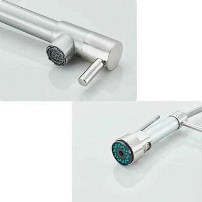 NickelPivot - 360° Rotating Kitchen Tap