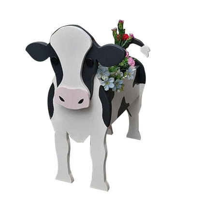 Variant image for Charming Farm Animal Planter for Pets - Durable PVC Garden Decor, Weather Resistant, 34cm x 24cm-3