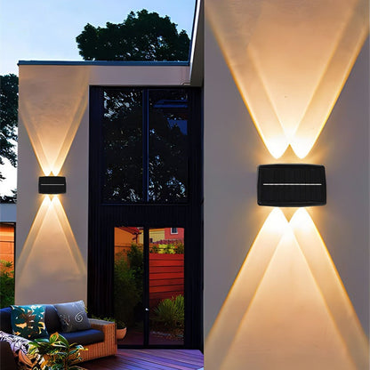 AquaLume – Solar-Powered Waterproof Wall Light