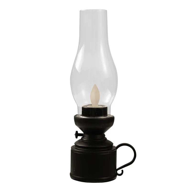 FlameEra - Electronic Retro Oil Lamp for Home Decoration