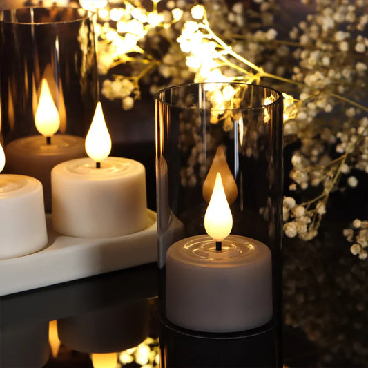 FlickerLuxe - LED Candles with Flickering Effect