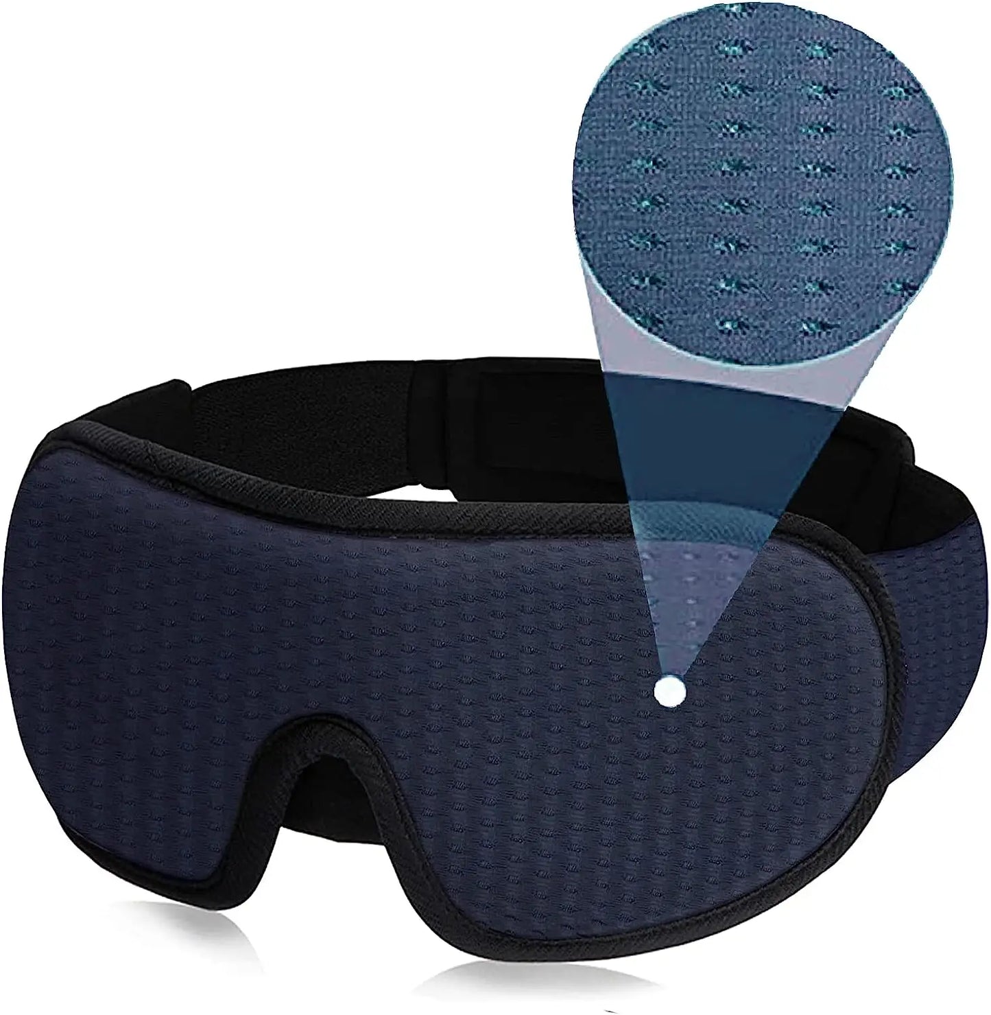 DreamBlock – Soft Fabric Eye Mask for Better Sleep