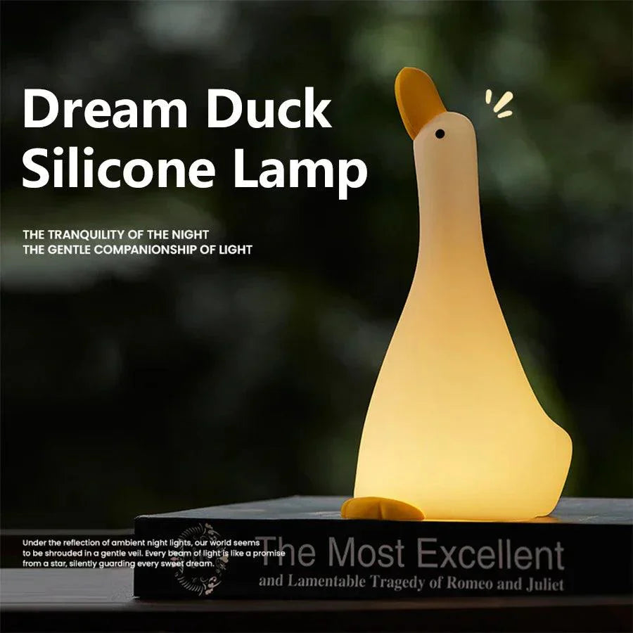 QuackGlow - Silicone Duck Night Lamp