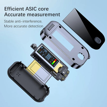 Compact Digital Alcohol Breathalyzer Key Ring with LCD Screen – USB Rechargeable Alcohol Tester for Accurate Measurements-5