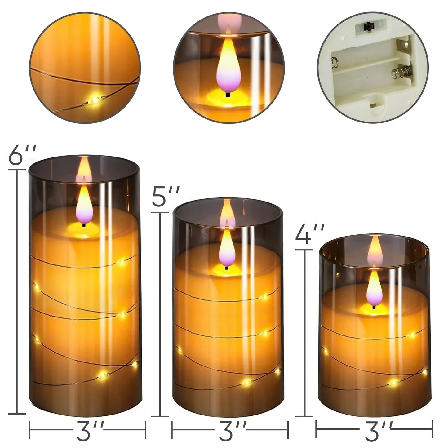 LumeFlick - Realistic LED Candlelight