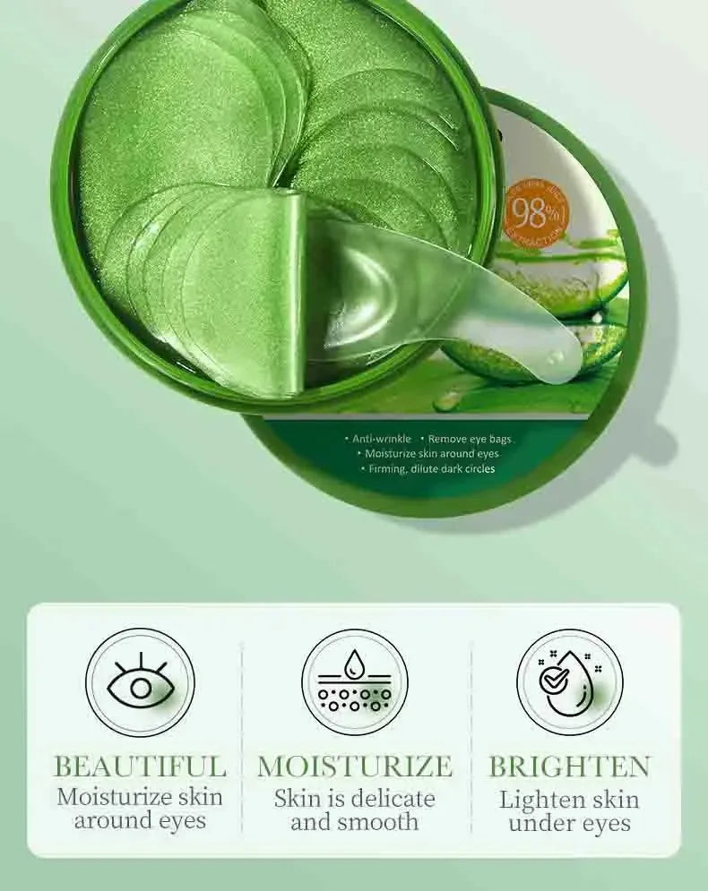 AloeGlow – Collagen Eye Masks for Dark Circles