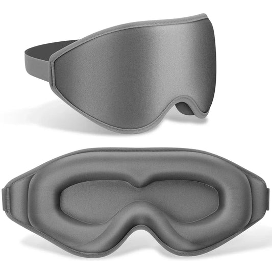 PureRest 3D - Contoured Sleep Mask for Total Light Blockout and Comfort