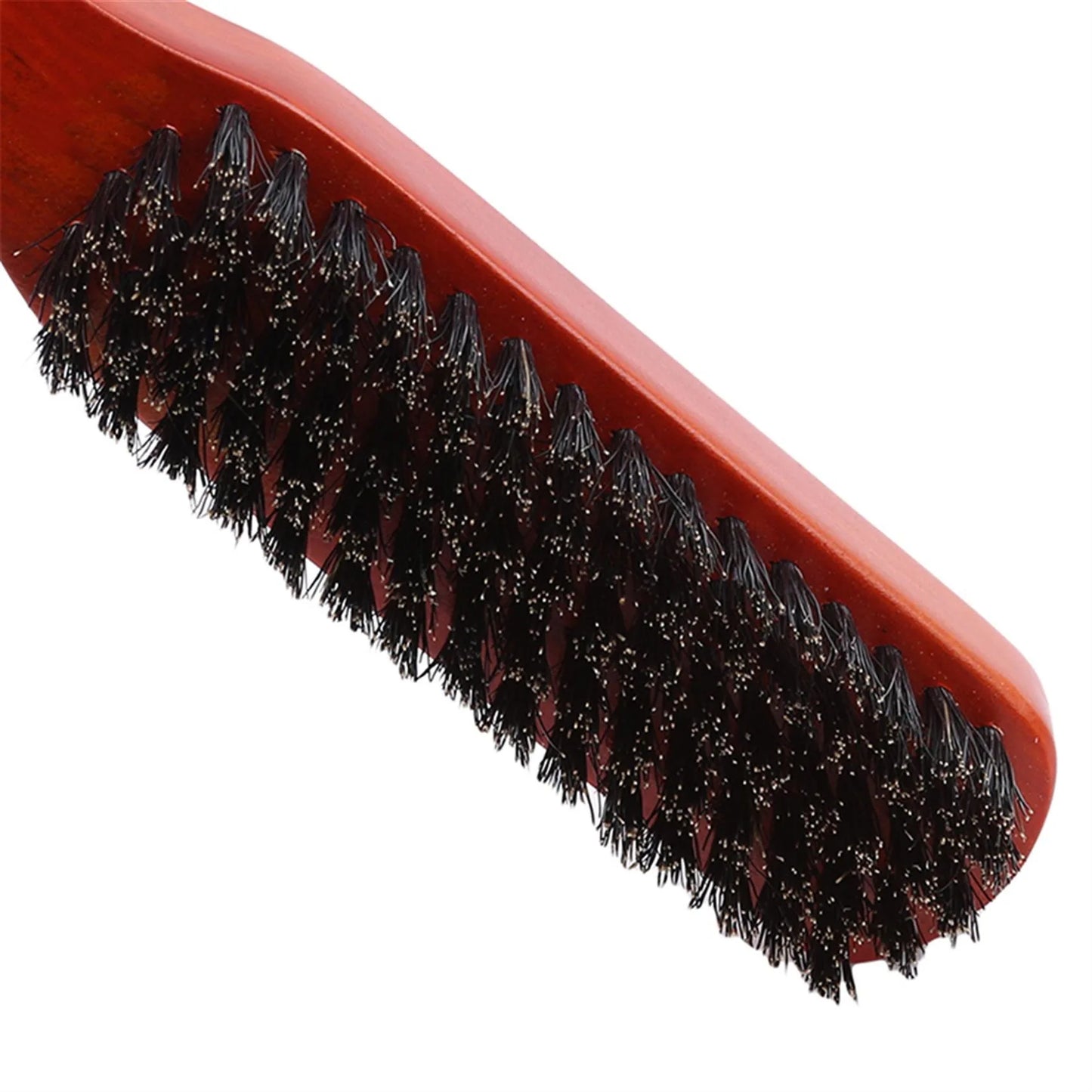 SalonSculpt - Slim Wooden Teasing Brush for DIY Hairdressing