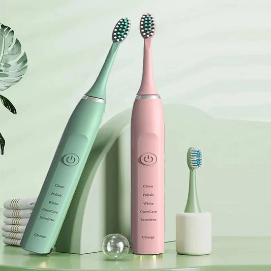 CleanFlex - Non-Rechargeable Sonic Toothbrush for a Fresh Smile