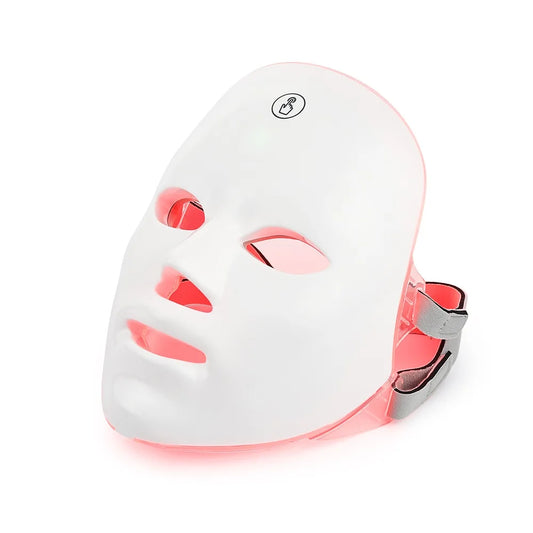 AgeGlow - 7-Color LED Therapy Mask for Facial Lifting & Whitening