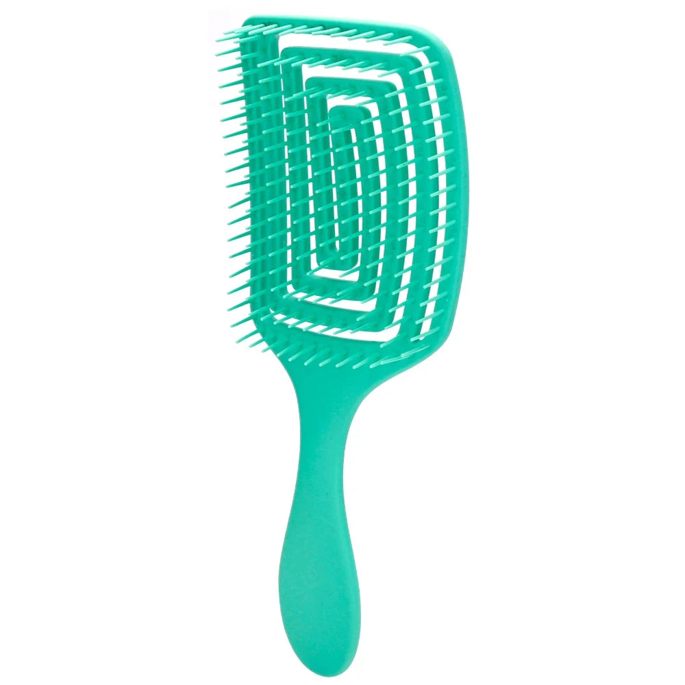 CurlCare Comb - Bristle & Nylon Brush for Styling and Massaging