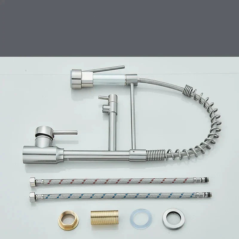 NickelPivot - 360° Rotating Kitchen Tap