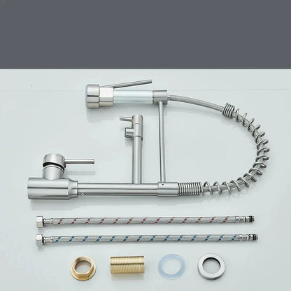 NickelPivot - 360° Rotating Kitchen Tap