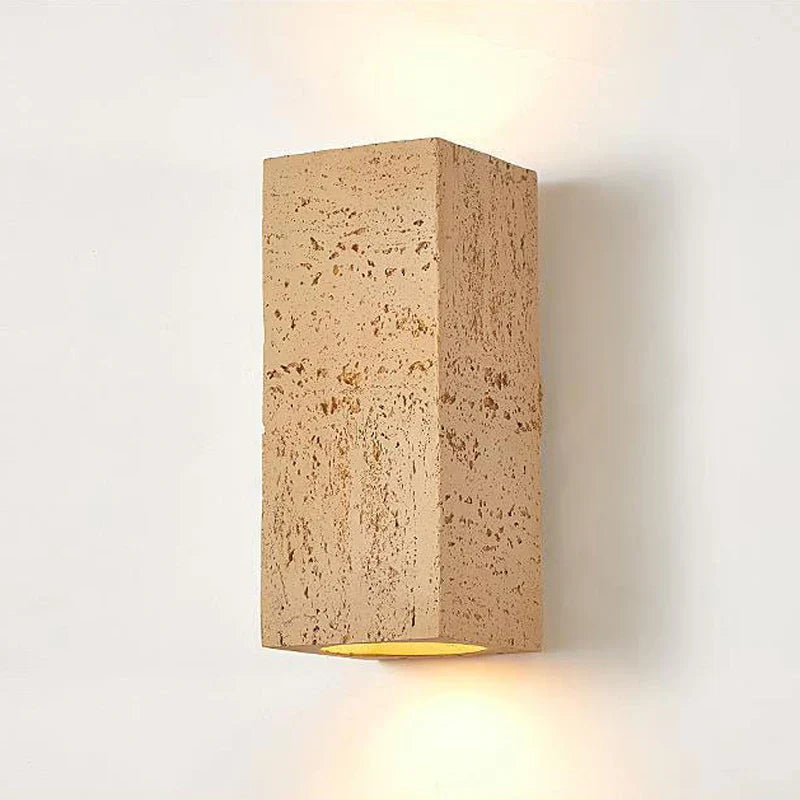 RusticCement - Lampa Ścienna Wabi-Sabi