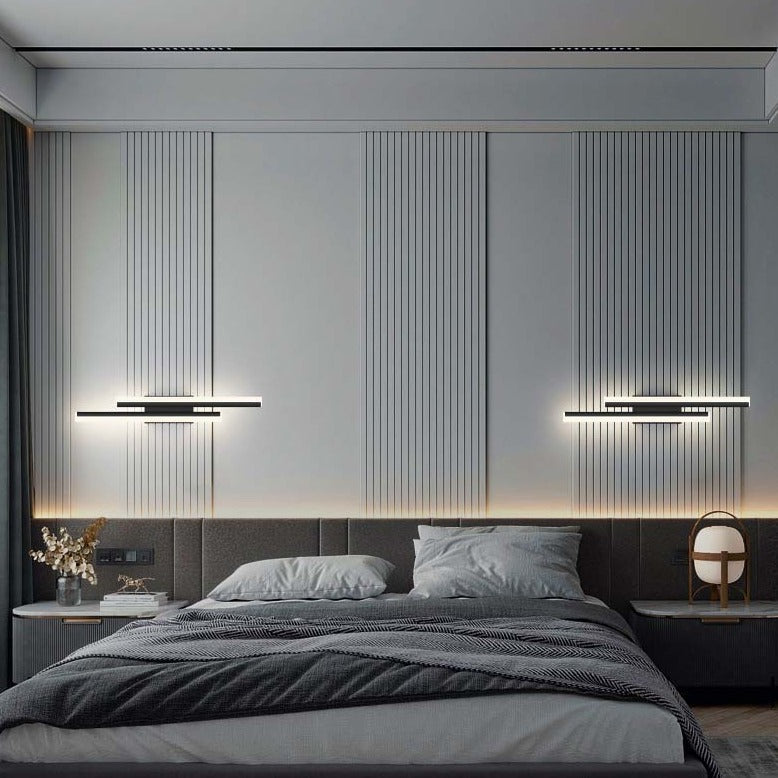 StripeBeam – Sleek LED Wall Lamp with Long Stripes of Light