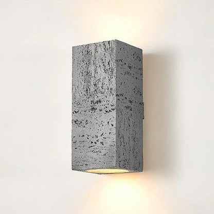 RusticCement - Lampa Ścienna Wabi-Sabi